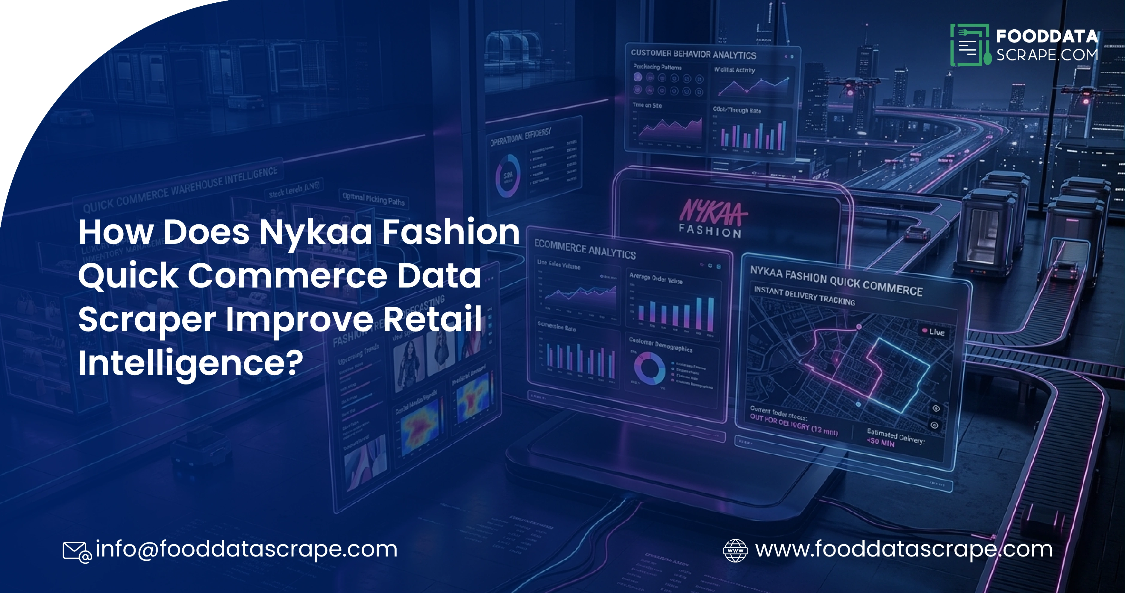 
How Does Nykaa Fashion Quick Commerce Data Scraper Improve Retail Intelligence?
